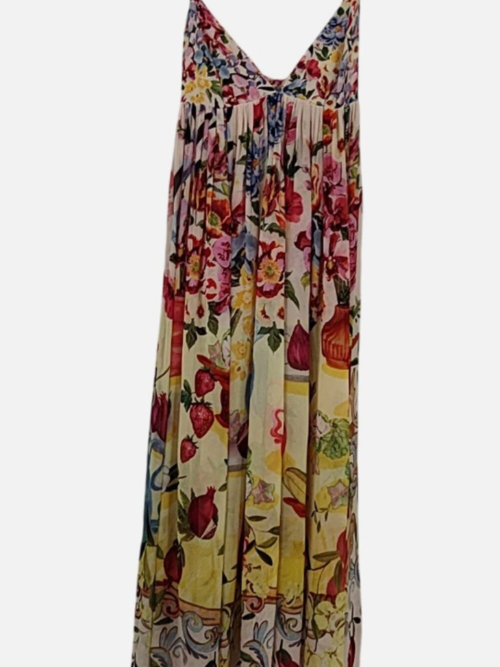 NWT Farm Rio Garden Terrace Pink Maxi Dress Pink - Picture 4 of 4